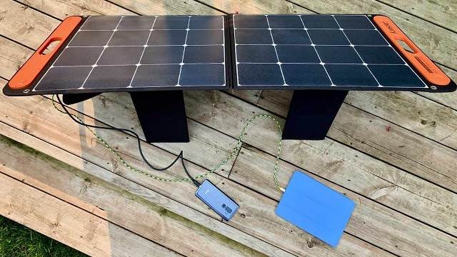 Energía solar portátil